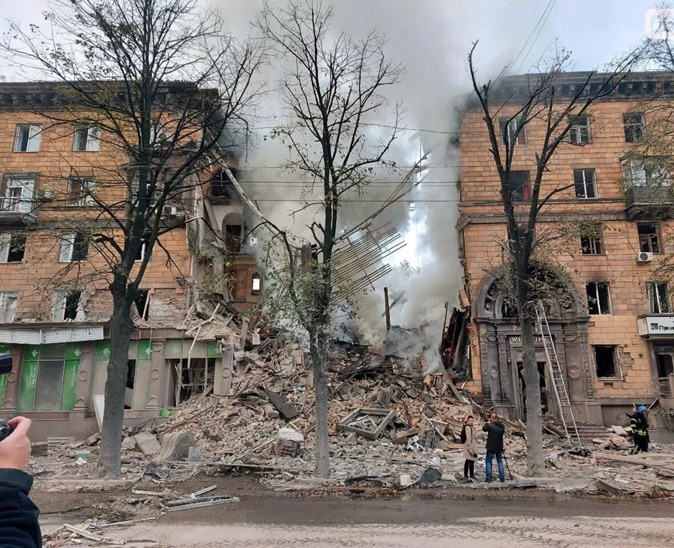 У Запоріжжі внаслідок обстрілу зруйнована архітектурна пам’ятка