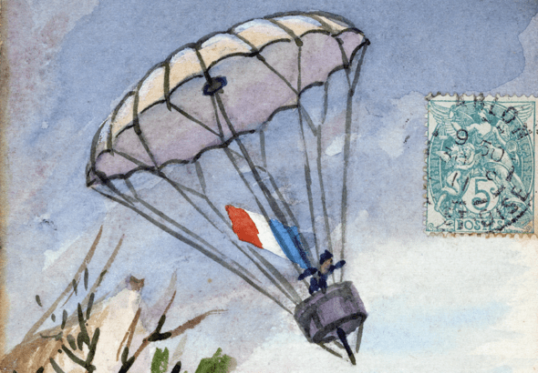 22 жовтня в історії: Перший стрибок з парашутом