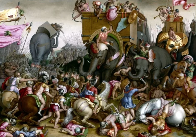 Cornelis_Cort_-_The_Battle_of_Zama_-_1990.563_-_Art_Institute_of_Chicago_1
