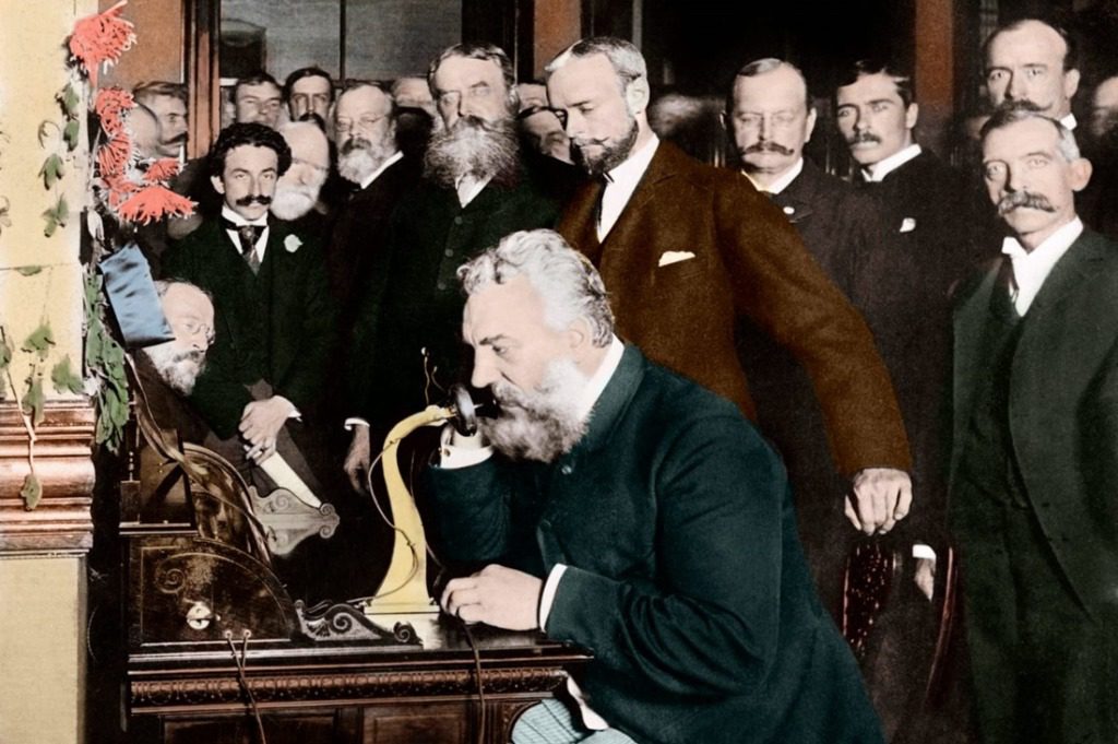 alexander-graham-bell-making-telephone-call-2
